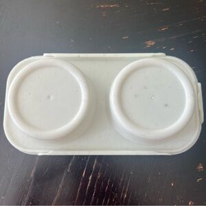 White Speckled Food Storage Container